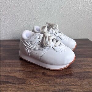 Fila Baby Girl White Sneakers